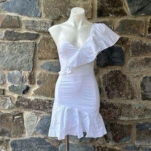 Amanda Uprichard Vanderbilt Dress in White Size P